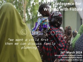 1st Conference for Fistula Women